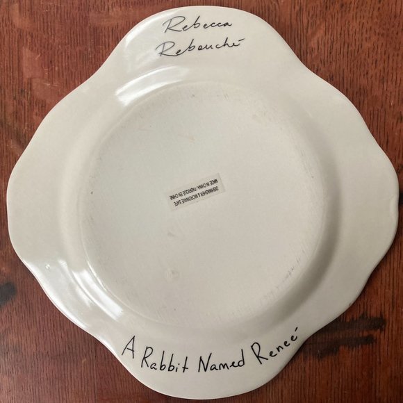 Rebecca Rebouche Anthropologie 8.5 inch Salad Plate - Picture 2 of 2